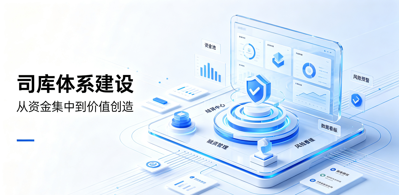 推进司库体系建设，赋能企业资金数智化升级！